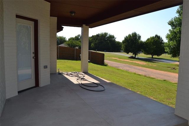 1525 NW 17th Pl, Newcastle, OK 73065 - view of patio with fence
