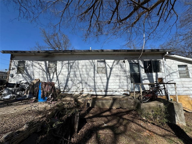 view of home's exterior