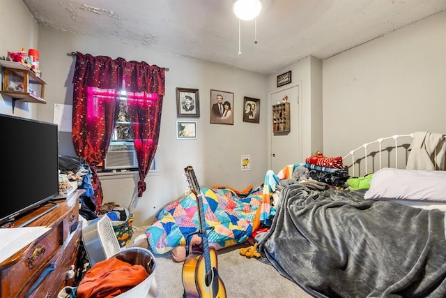 bedroom featuring cooling unit