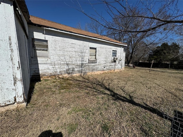 view of side of property