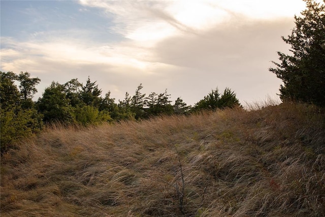 view of nature at dusk