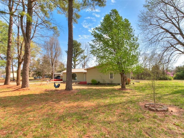 18303 Stevens Rd, Shawnee, OK 74801 - view of grassy yard
