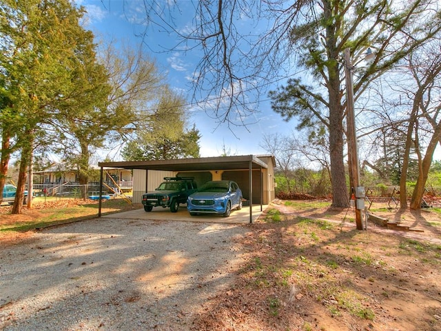 18303 Stevens Rd, Shawnee, OK 74801 - view of property exterior featuring dirt driveway