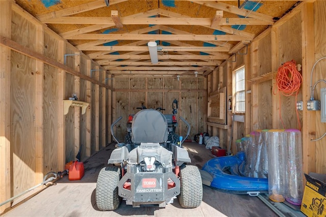 view of storage room