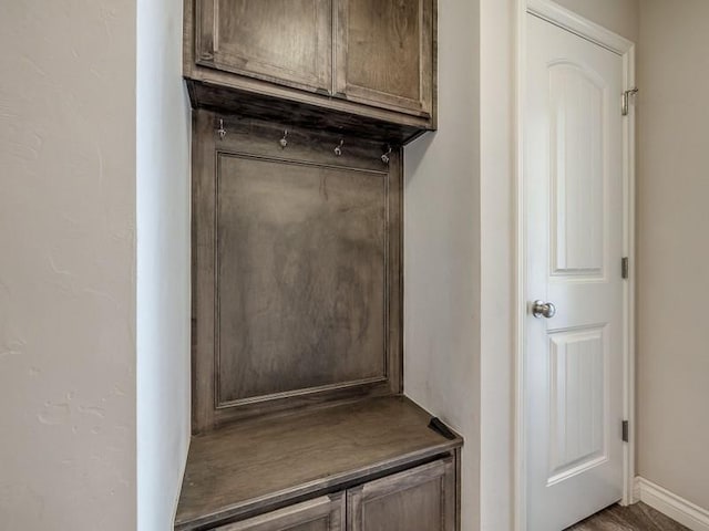 view of mudroom