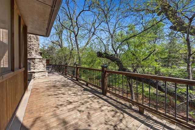 view of deck