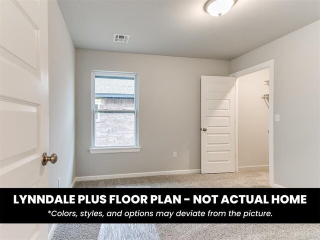 8516 NW 75th St, Oklahoma City, OK 73132 - carpeted empty room featuring baseboards and visible vents