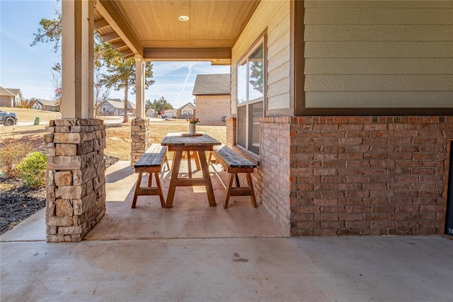 view of patio