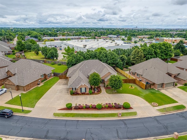 16632 Parkhurst Rd, Edmond, OK 73012 - view from above of property