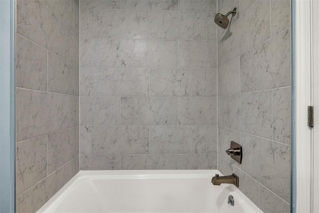 full bathroom featuring shower / washtub combination