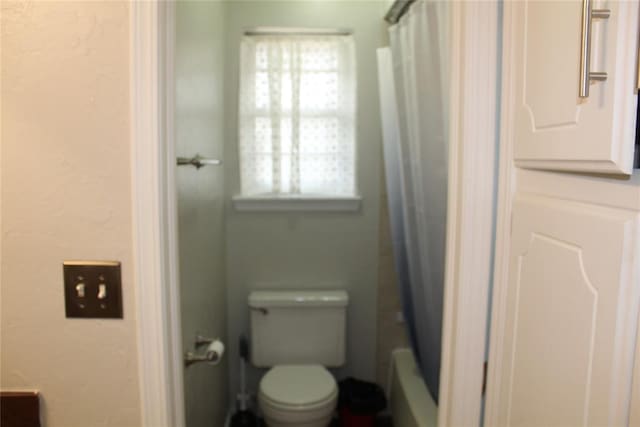 bathroom with toilet