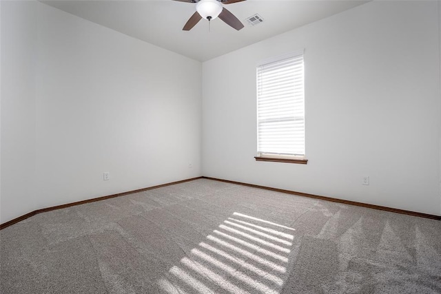 3520 SW 123rd Pl, Oklahoma City, OK 73170 - unfurnished room featuring carpet flooring, visible vents, and baseboards