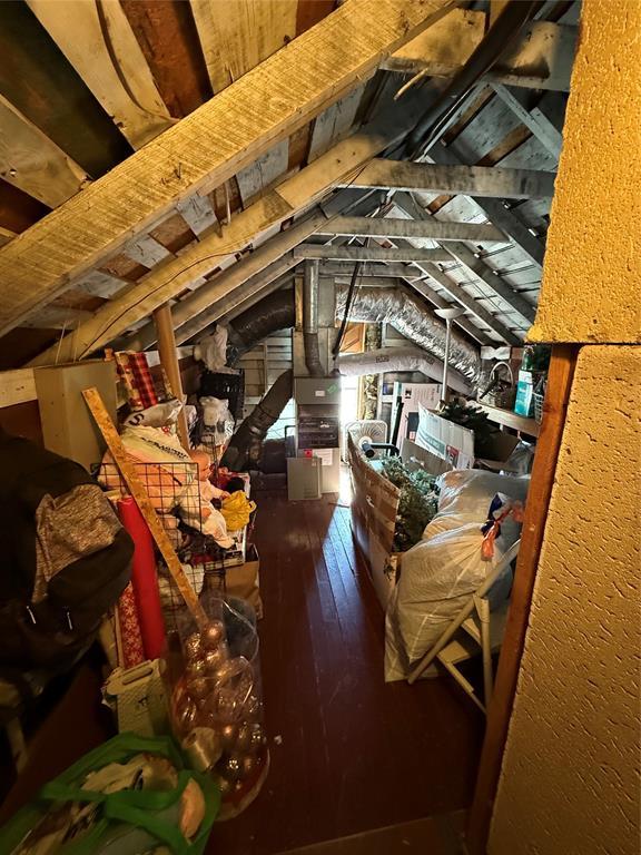 505 SE 18th St, Oklahoma City, OK 73129 - view of unfinished attic