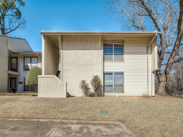 view of rear view of property