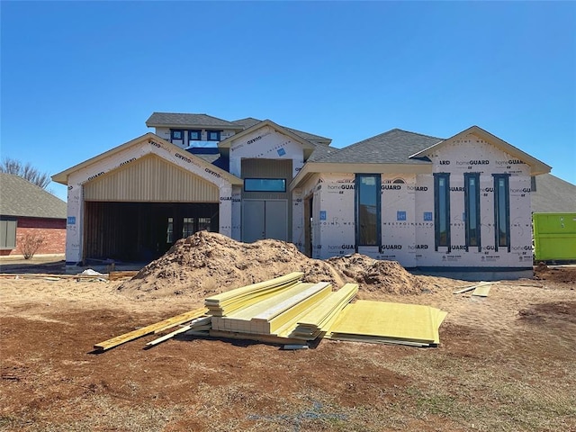 view of property under construction