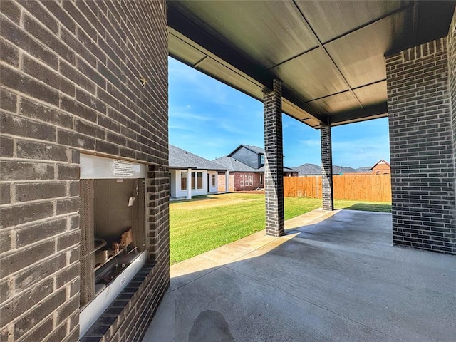 6409 NW 153rd St, Edmond, OK 73013 - view of patio