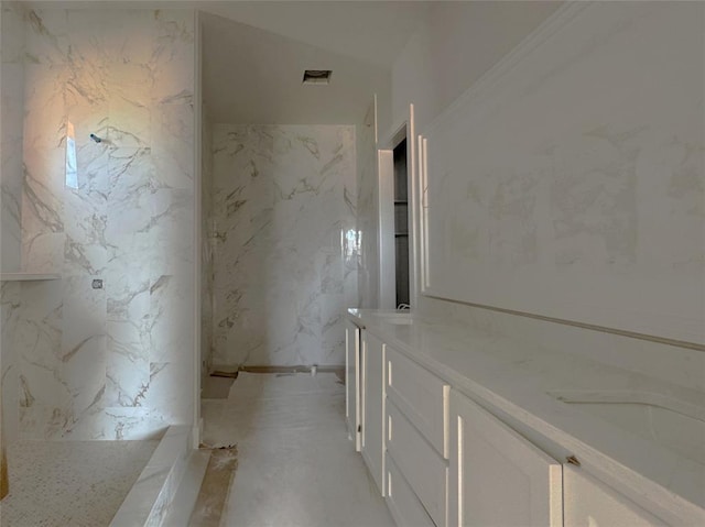 6409 NW 153rd St, Edmond, OK 73013 - full bathroom with double vanity