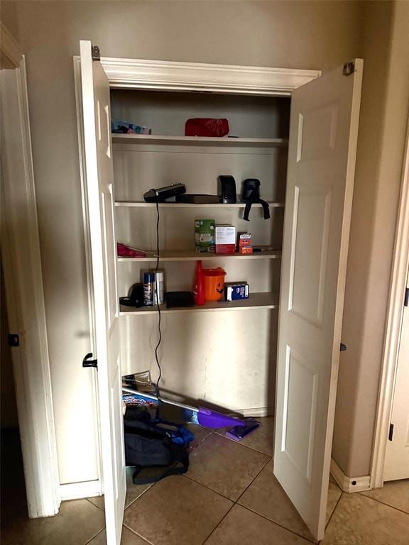 view of closet