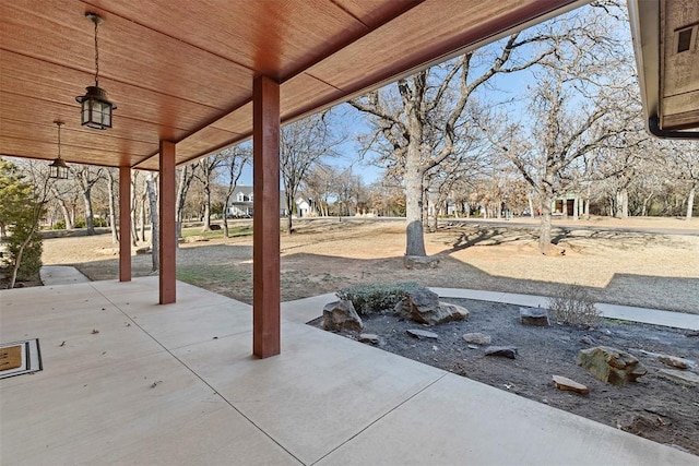 view of patio