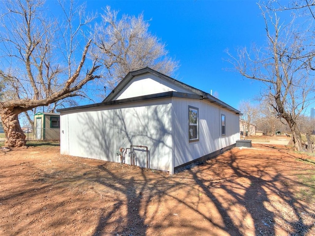 view of property exterior