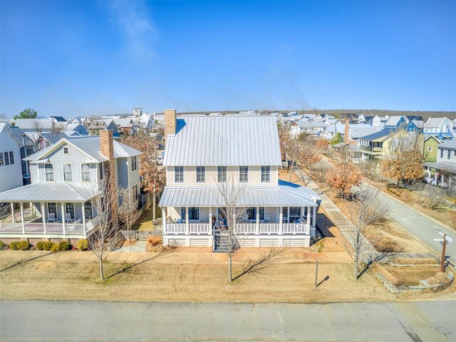 39 Boulevard, Carlton Landing, OK 74432 - bird's eye view featuring a residential view