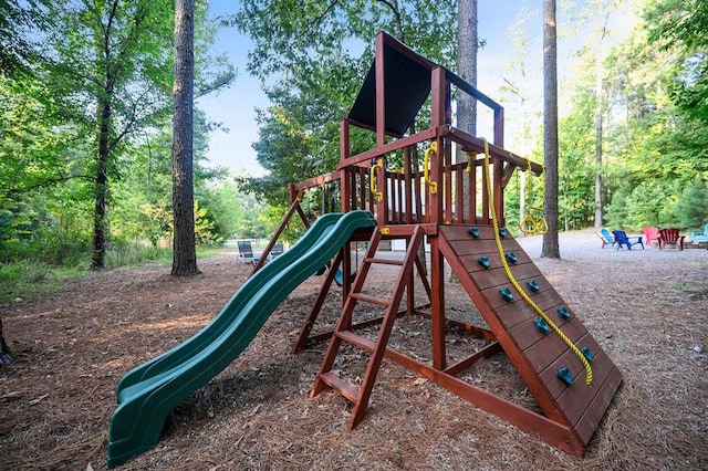 view of communal playground