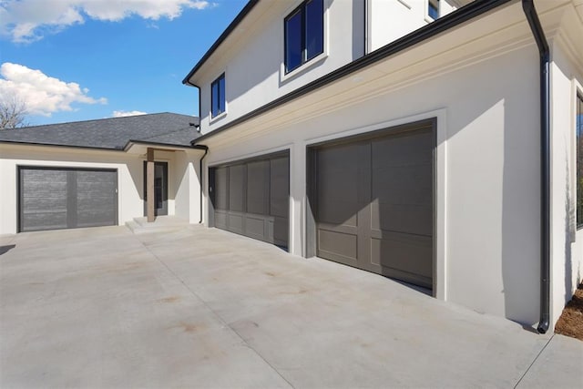 exterior space with driveway