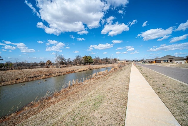 property view of water