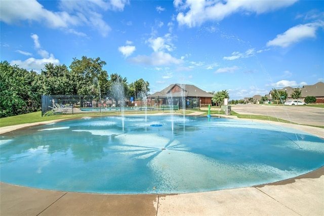 view of pool