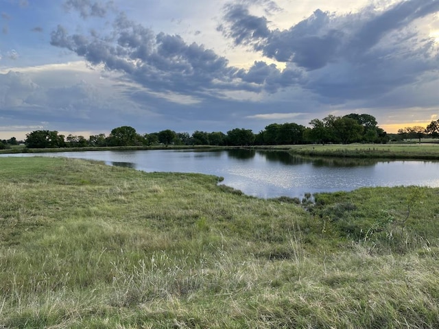 view of water feature