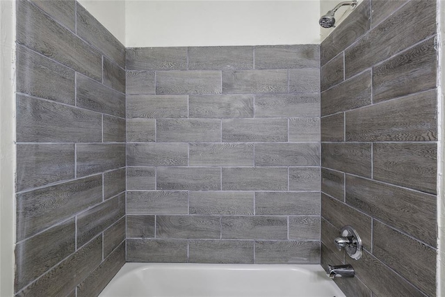 full bathroom featuring shower / washtub combination