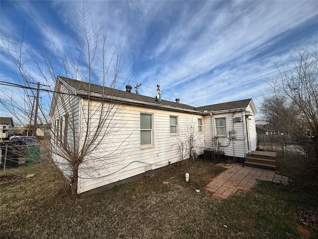 view of rear view of house