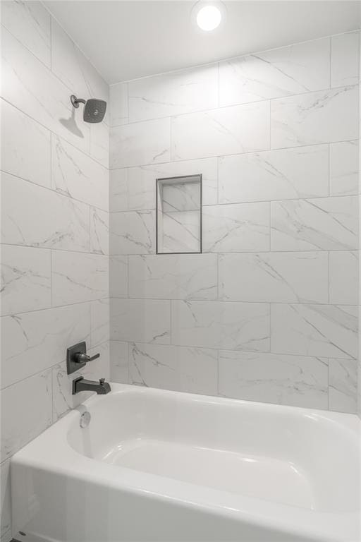 full bathroom with shower / bathing tub combination