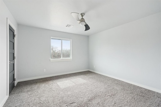 2725 Piazza Ct, Arcadia, OK 73007 - unfurnished bedroom featuring carpet flooring and ceiling fan
