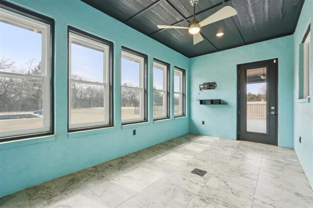 2725 Piazza Ct, Arcadia, OK 73007 - view of unfurnished sunroom