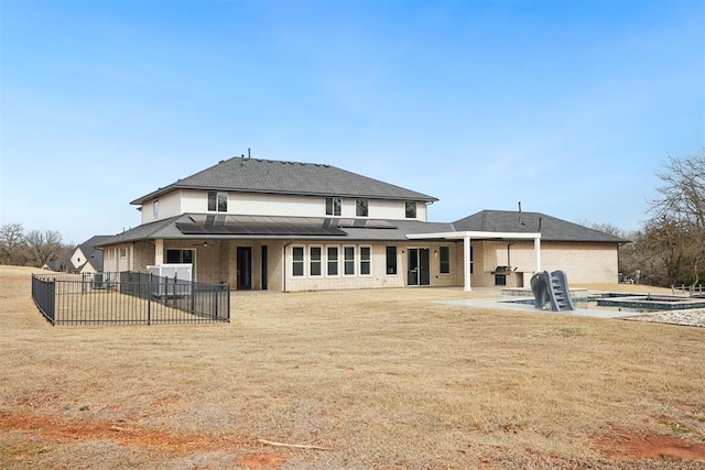 2725 Piazza Ct, Arcadia, OK 73007 - rear view of house featuring a patio area