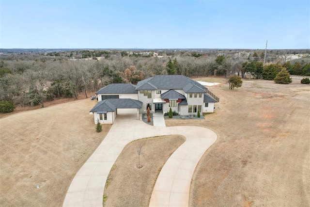 2725 Piazza Ct, Arcadia, OK 73007 - aerial view of property and surrounding area
