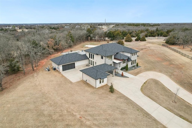 2725 Piazza Ct, Arcadia, OK 73007 - overview of rural landscape