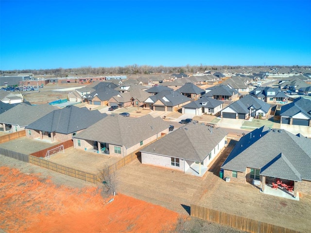 birds eye view of property featuring a residential view