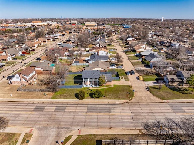 birds eye view of property featuring a residential view