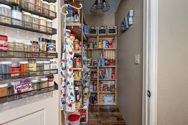 view of pantry