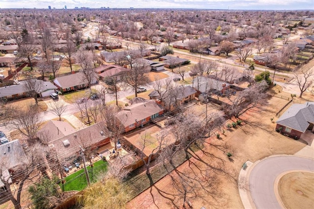 birds eye view of property featuring a residential view