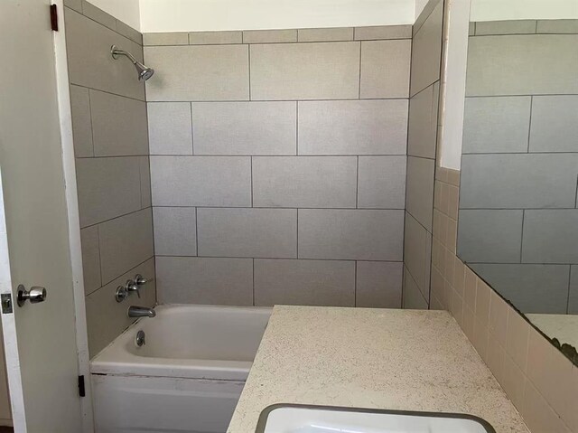 112 N King Ave, Midwest City, OK 73130 - bathroom featuring shower / bathing tub combination