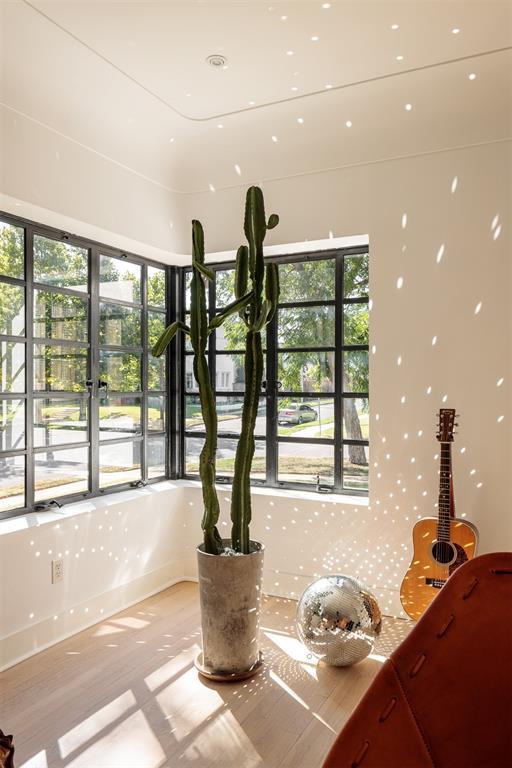 detailed view of wood finished floors