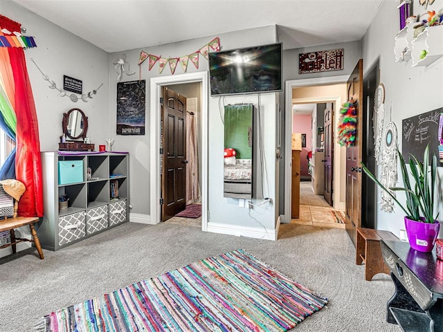 344750 E 830th Rd, Chandler, OK 74834 - bedroom featuring carpet floors and baseboards