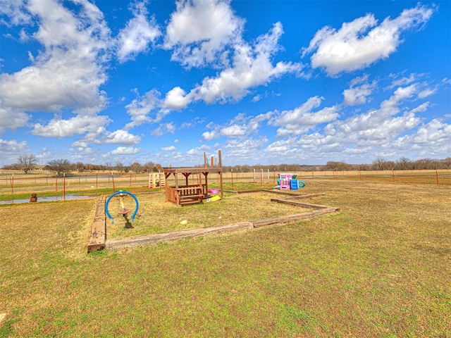 344750 E 830th Rd, Chandler, OK 74834 - view of yard