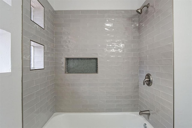 bathroom featuring shower / bathtub combination