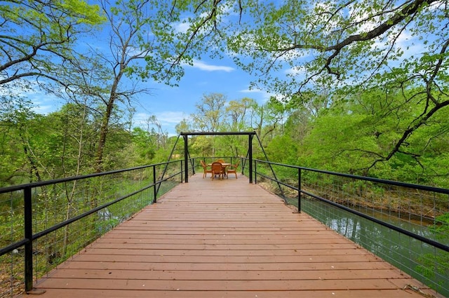 387 N Riverbend Rd, Smithville, OK 74957 - view of dock