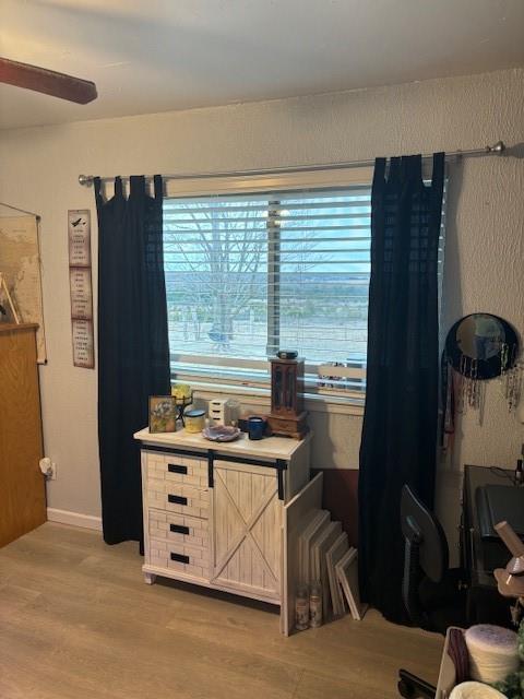 354504 E 980th Rd, Prague, OK 74864 - office space with light wood finished floors