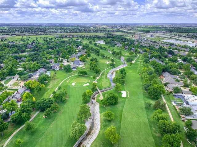3108 Brush Creek Rd, Oklahoma City, OK 73120 - aerial view of property and surrounding area featuring nearby suburban area and a golf club